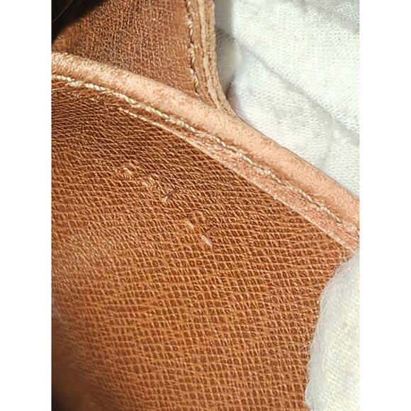 Louis Vuitton Monogram Cartouchiere MM Crossbody Bag Vintage Vachetta Leather - Picture 11 of 15